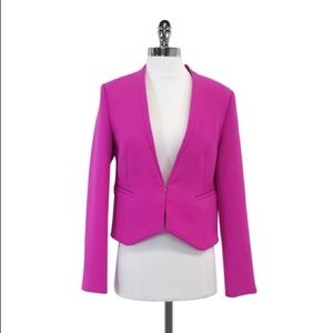 Diane von Furstenberg Pink Double Crepe Blazer